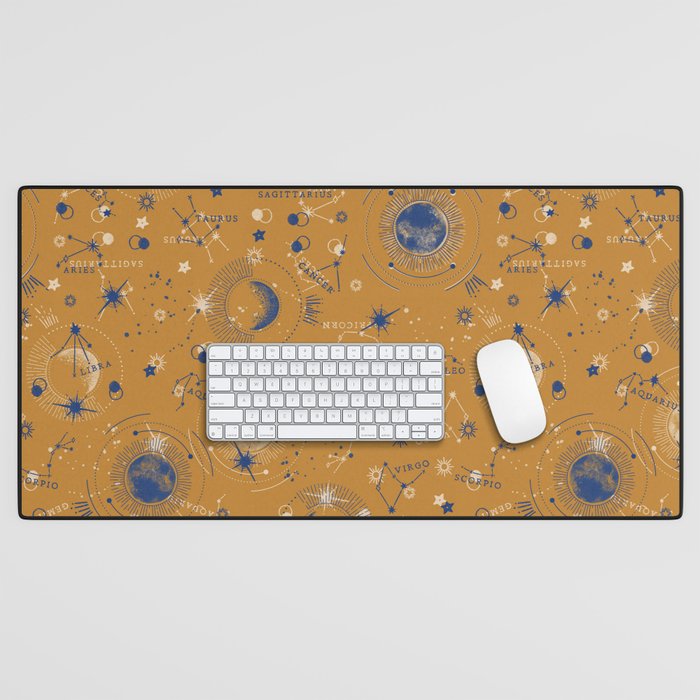 Zodiac abstract YB 1 Desk Mat Gallery Image 1