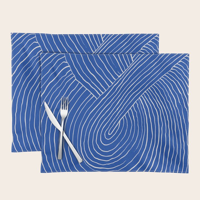 Strokes 01: Chathams Blue Edition  Placemat Gallery Image 1