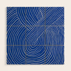 Strokes 01: Chathams Blue Edition  Wood Wall Art Gallery Image 1