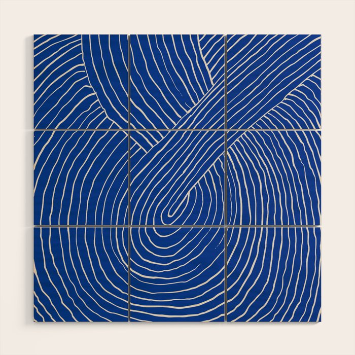 Strokes 01: Chathams Blue Edition  Wood Wall Art Gallery Image 1