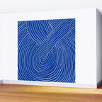 Strokes 01: Chathams Blue Edition  Wall Mural Gallery Image 2