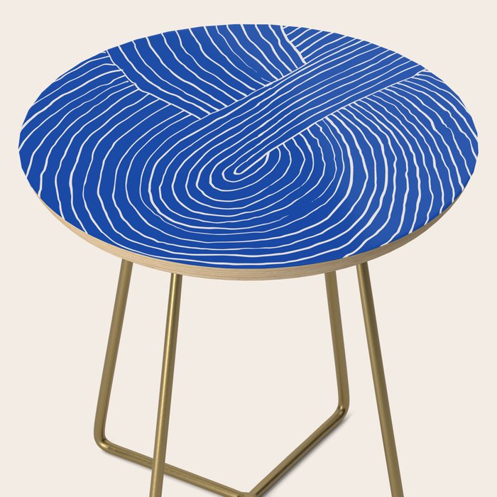 Strokes 01: Chathams Blue Edition  Side Table Gallery Image 2