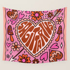 Sagittarius Heart Wall Tapestry Gallery Image 4