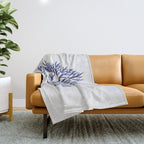 Seaweed 9 Throw Blanket Gallery Image 1