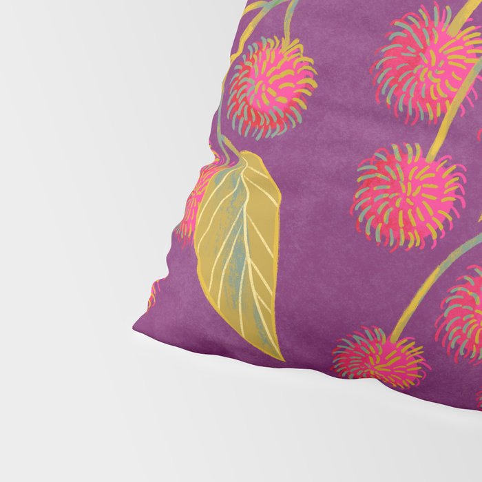 Rambutan Fruit Pillow Sham Gallery Image 4