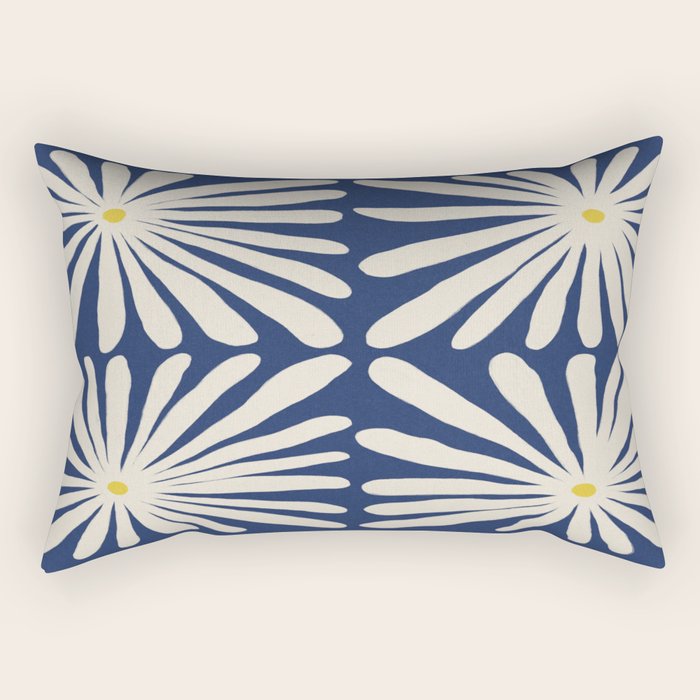 Lazy Daisies #1 Rectangular Pillow Gallery Image 2