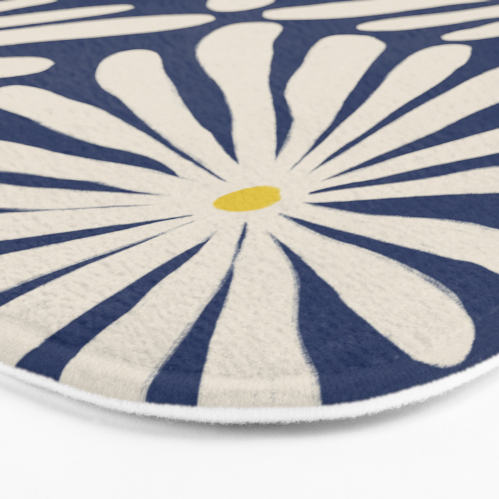Lazy Daisies #1 Bath Mat Gallery Image 3