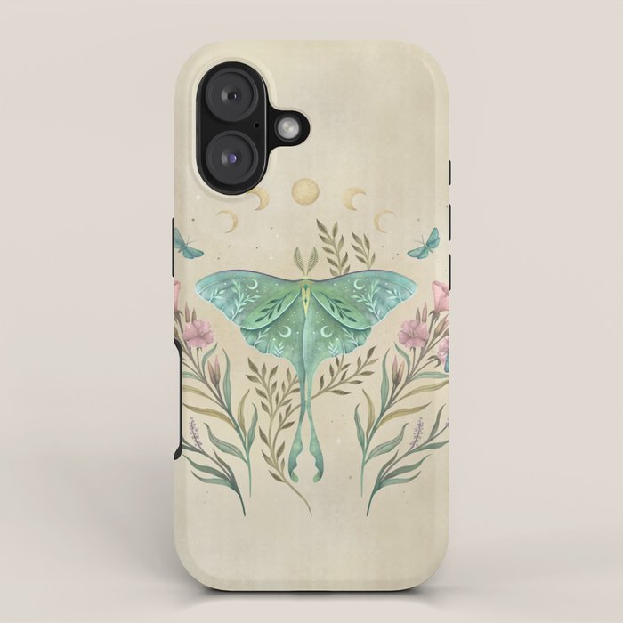 Luna and Forester - Oriental Vintage iPhone Case Gallery Image 1
