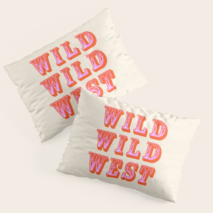 WILD WILD WEST Pillow Sham Gallery Image 1
