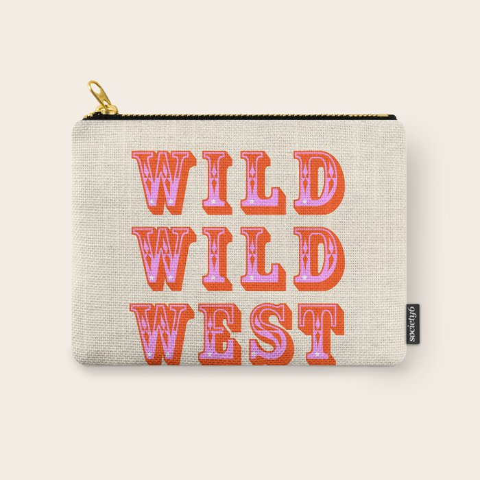 WILD WILD WEST Carry All Pouch Gallery Image 1