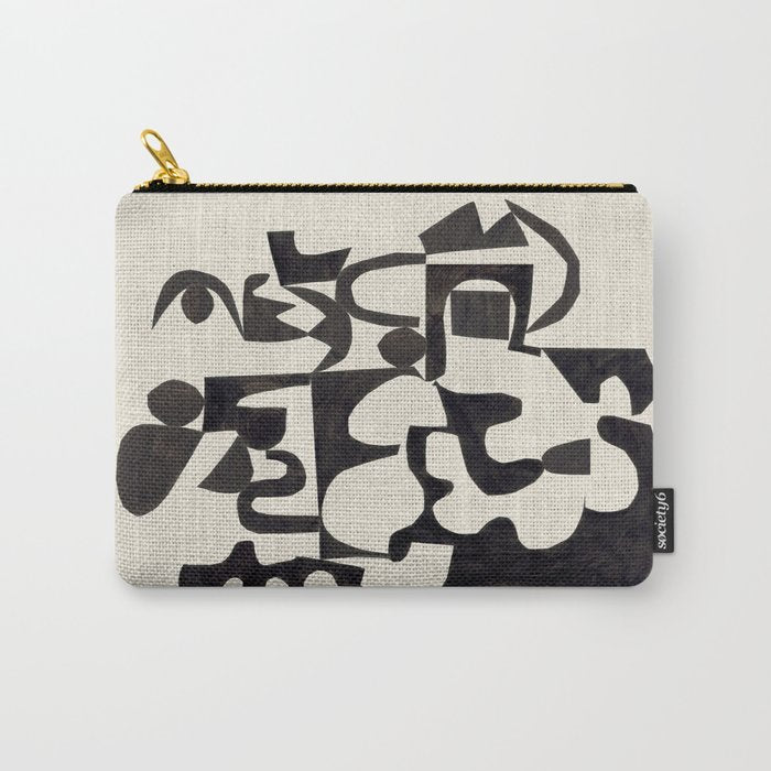 Ink Labyrinth Carry All Pouch Gallery Image 1