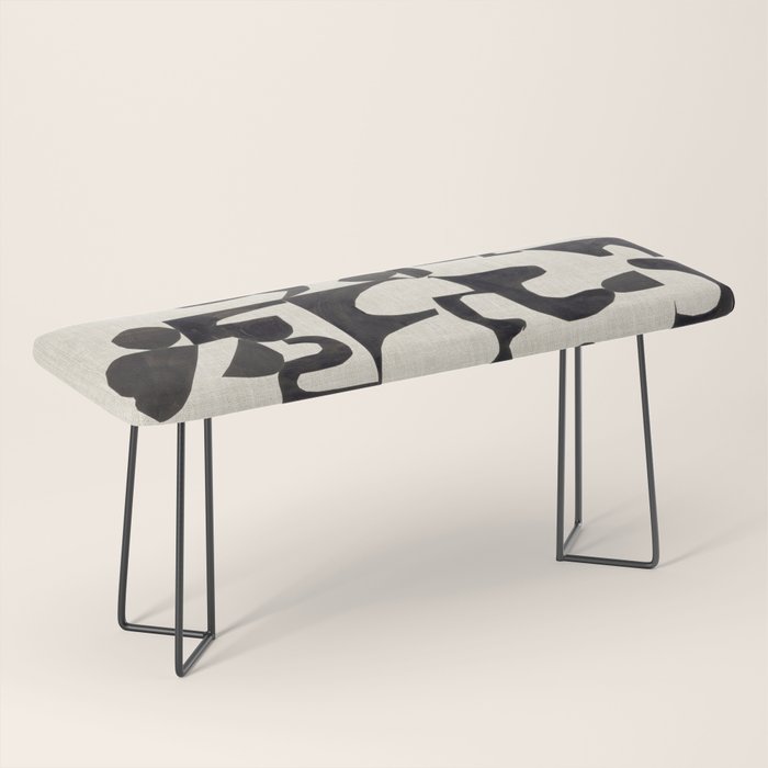 Ink Labyrinth Bench Gallery Image 1