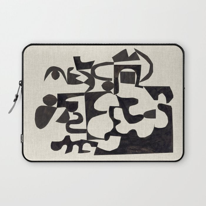 Ink Labyrinth Laptop Sleeve Gallery Image 1
