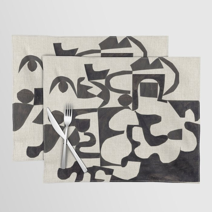 Ink Labyrinth Placemat Gallery Image 1