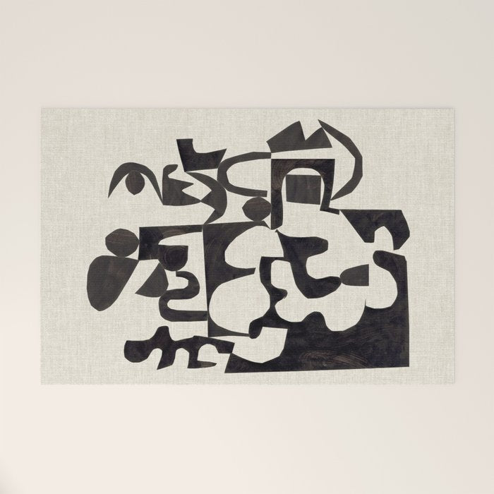 Ink Labyrinth Welcome Mat Gallery Image 1