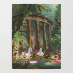 18th Century Pool Party Poster Gallery Image 4