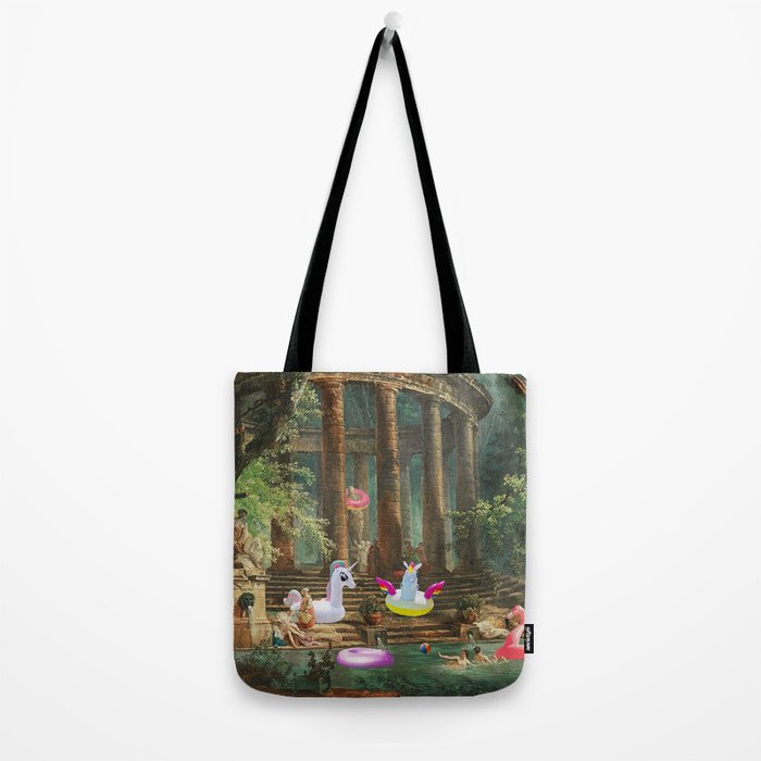 18th Century Pool Party Tote Bag Gallery Image 2