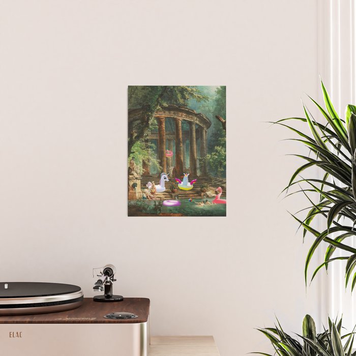 18th Century Pool Party Poster Gallery Image 2