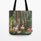 18th Century Pool Party Tote Bag Gallery Image 1
