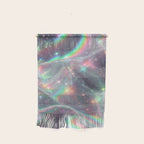 Holographic Cosmic Sparkle Dreamscape Iridescent Galaxy Fantasy Wall Hanging Gallery Image 1
