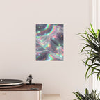 Holographic Cosmic Sparkle Dreamscape Iridescent Galaxy Fantasy Poster Gallery Image 2
