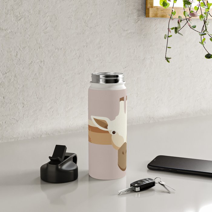 Whimsical Giraffe Water Bottle Gallery Image 4