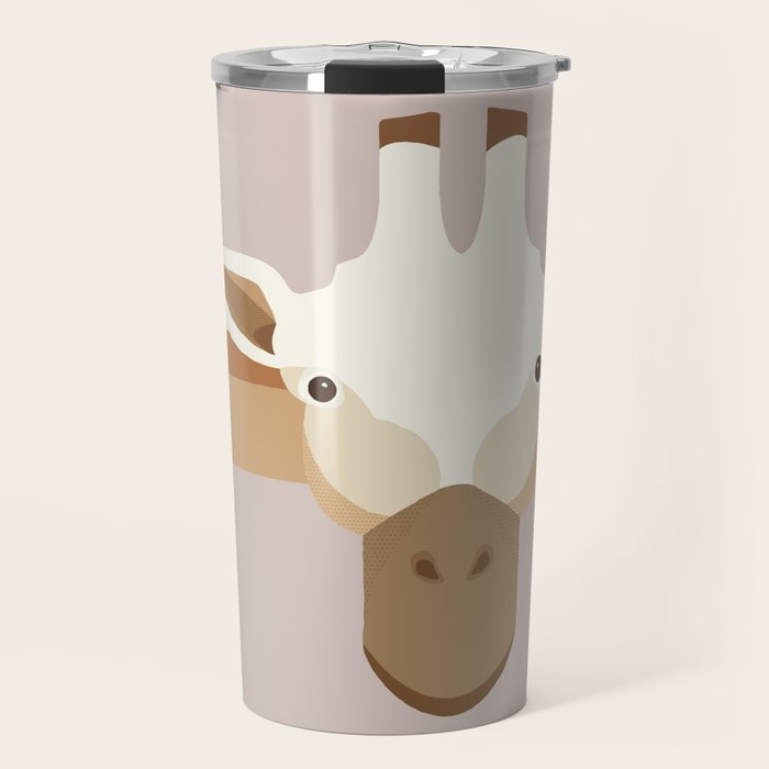 Whimsical Giraffe Travel Mug Gallery Image 1