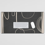 Abstract line art 48 Desk Mat Gallery Image 1