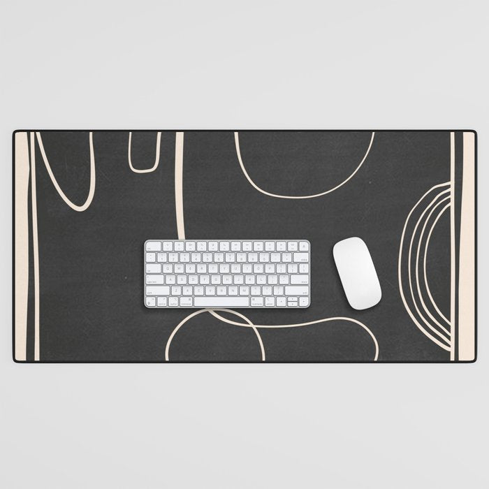 Abstract line art 48 Desk Mat Gallery Image 1