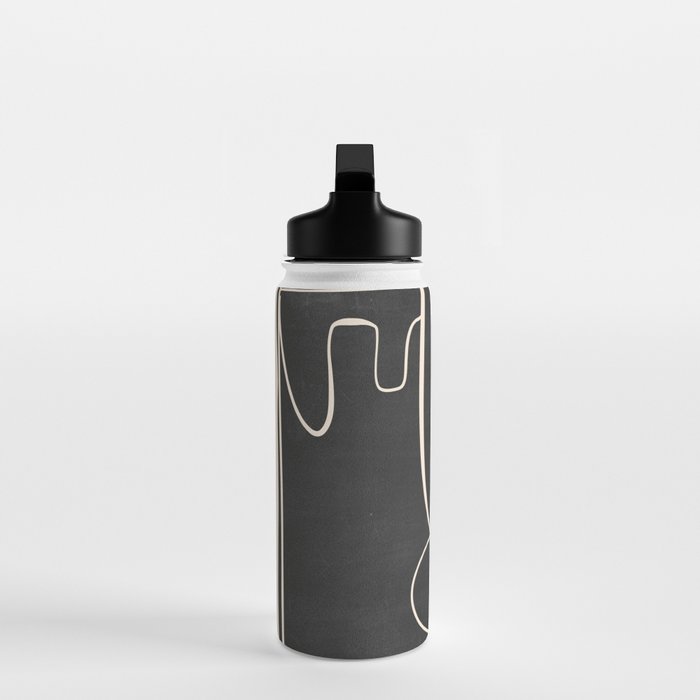Abstract line art 48 Water Bottle Gallery Image 3