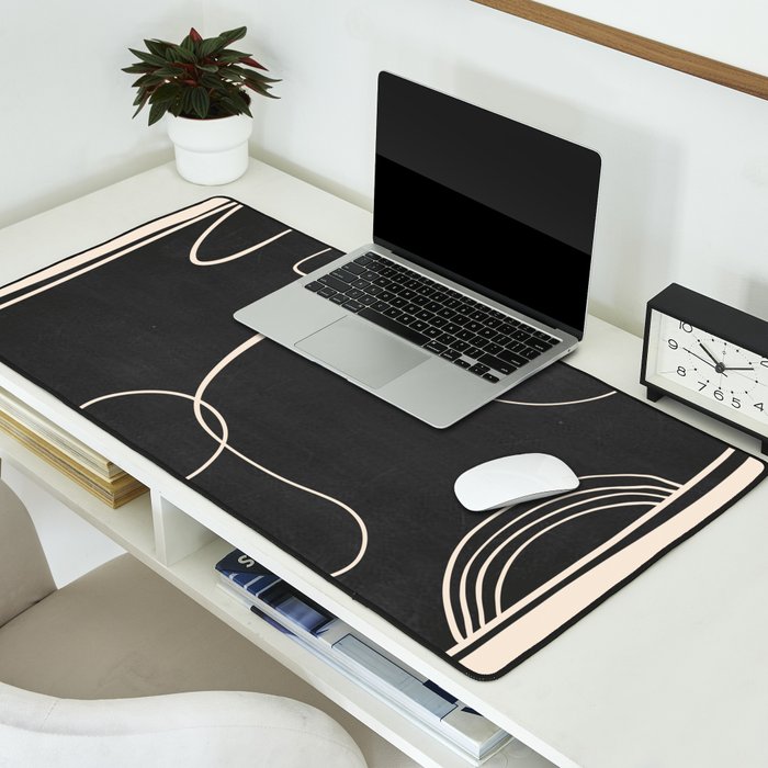 Abstract line art 48 Desk Mat Gallery Image 2