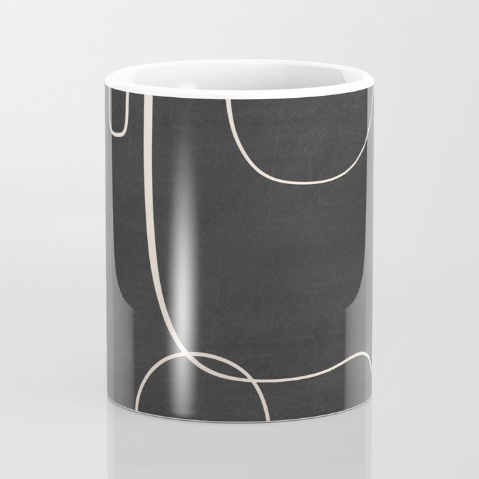 Abstract line art 48 Coffee Mug Gallery Image 4
