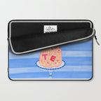 Mold the Future & Vote in Blueberry Blue Laptop Sleeve Gallery Image 2