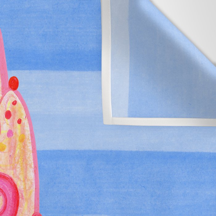 Mold the Future & Vote in Blueberry Blue Wall Tapestry Gallery Image 3