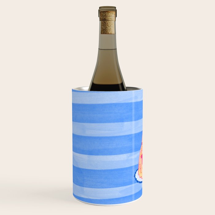 Mold the Future & Vote in Blueberry Blue Wine Chiller Gallery Image 2