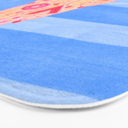Mold the Future & Vote in Blueberry Blue Bath Mat Gallery Image 3