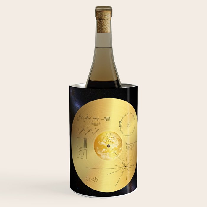 Voyager 1 Golden Record #1 Wine Chiller Gallery Image 3