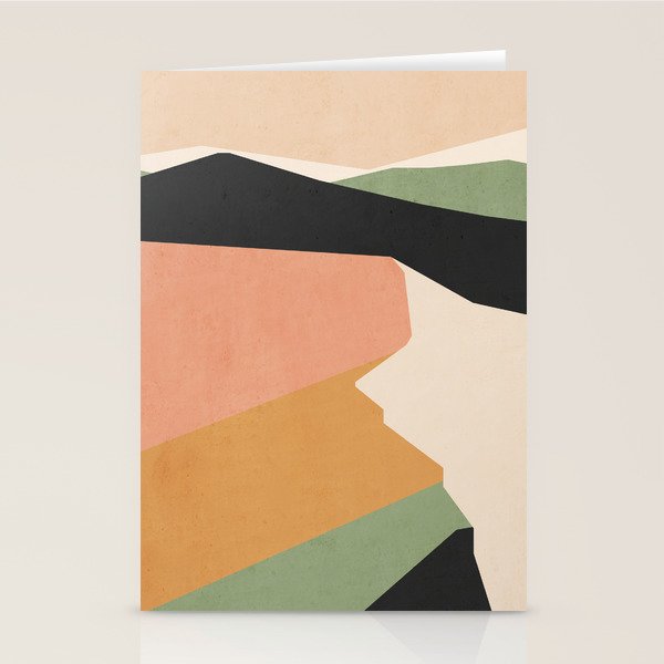 Abstract Art Landscape 2 Stationery Card Gallery Image 1