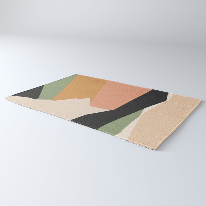 Abstract Art Landscape 2 Rug Gallery Image 3