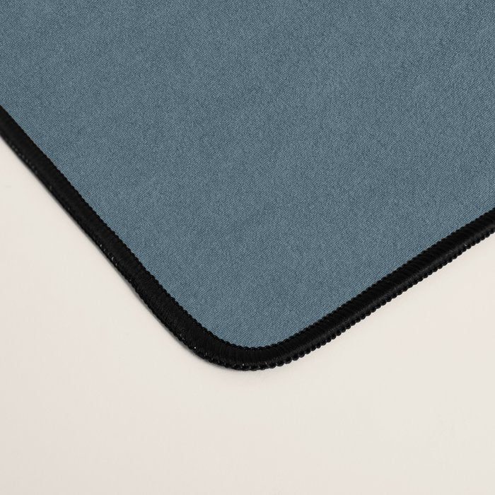 Deep Teal Solid Colour Desk Mat Gallery Image 4