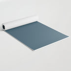 Deep Teal Solid Colour Yoga Mat Gallery Image 2