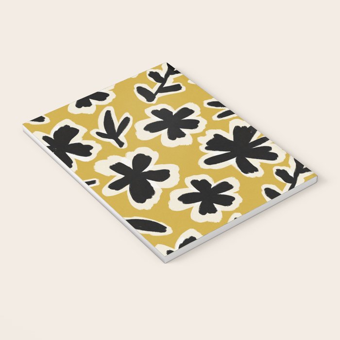 Black Florals #1 Notebook Gallery Image 3