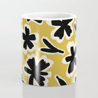 Black Florals #1 Coffee Mug Gallery Image 4
