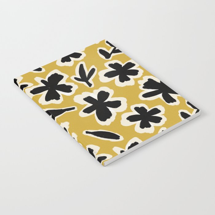 Black Florals #1 Notebook Gallery Image 2