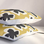 Black Florals #1 Pillow Sham Gallery Image 3