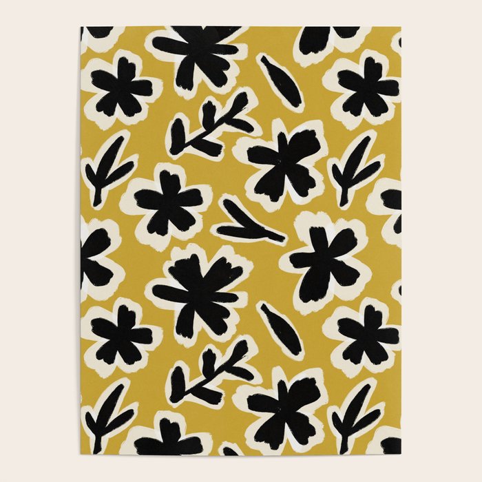 Black Florals #1 Poster Gallery Image 4