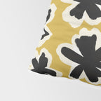Black Florals #1 Pillow Sham Gallery Image 4