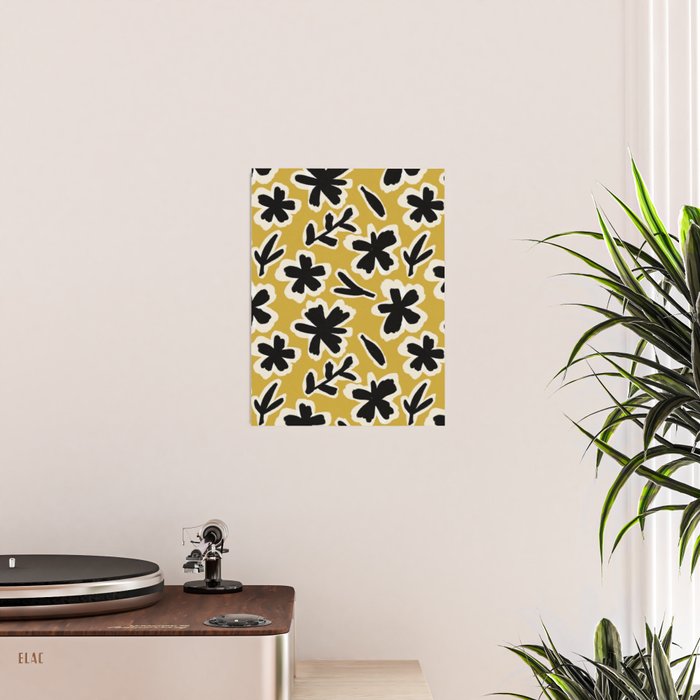 Black Florals #1 Poster Gallery Image 2