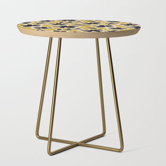 Black Florals #1 Side Table Gallery Image 1