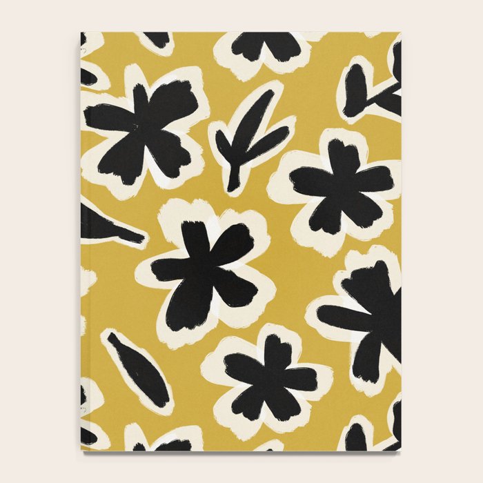 Black Florals #1 Notebook Gallery Image 4